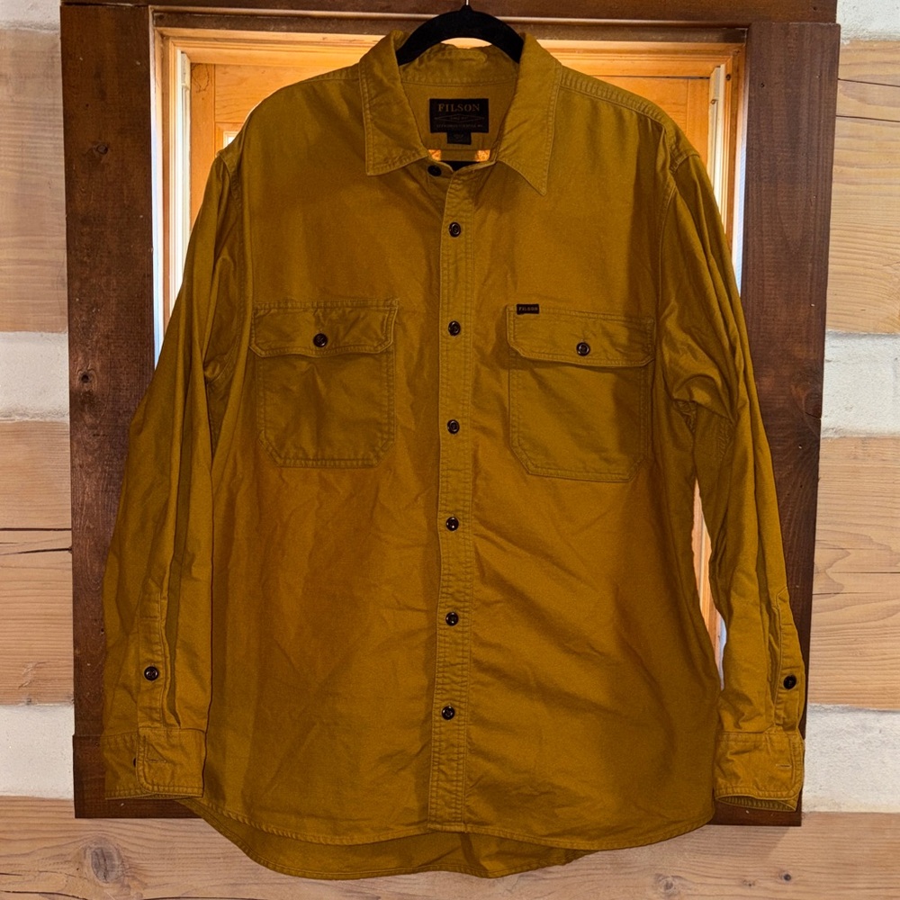 Filson Field Flannel Button-Up Shirt